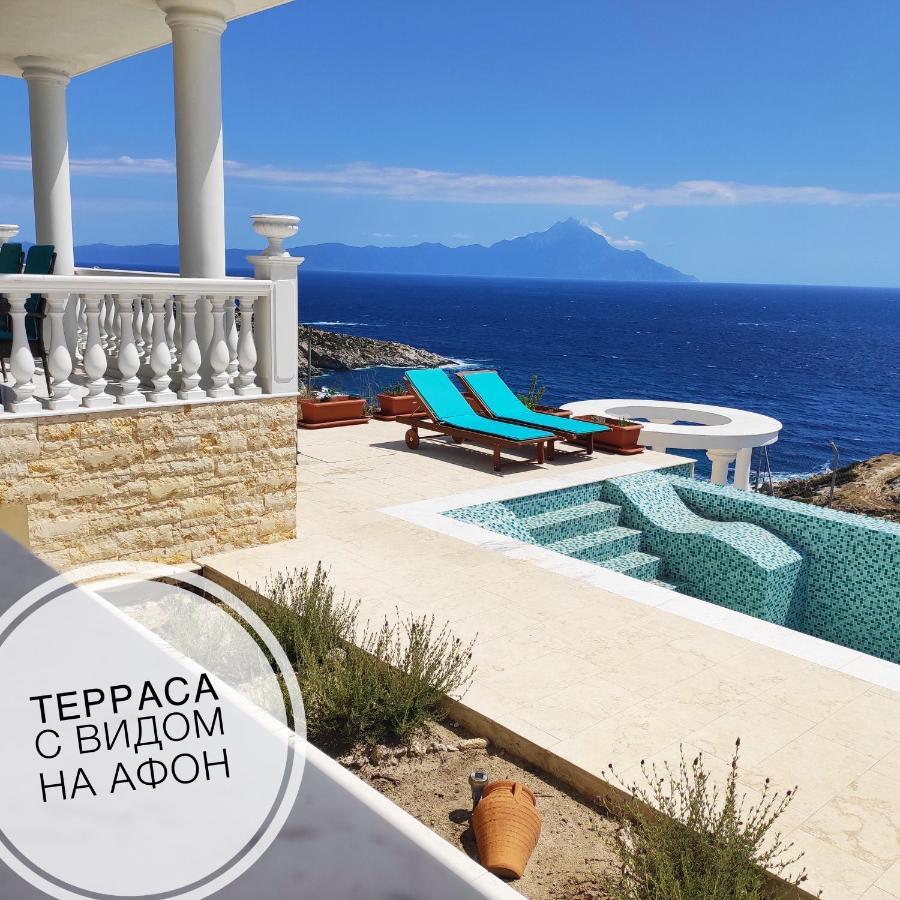 Villa Ulyana Kriaritsi - Athos Sea View & Spa Εξωτερικό φωτογραφία