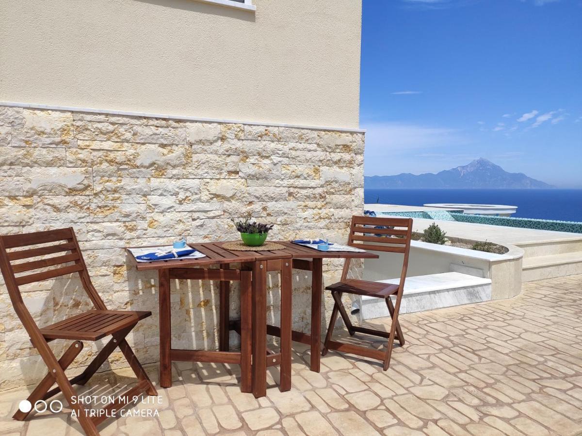 Villa Ulyana Kriaritsi - Athos Sea View & Spa Εξωτερικό φωτογραφία