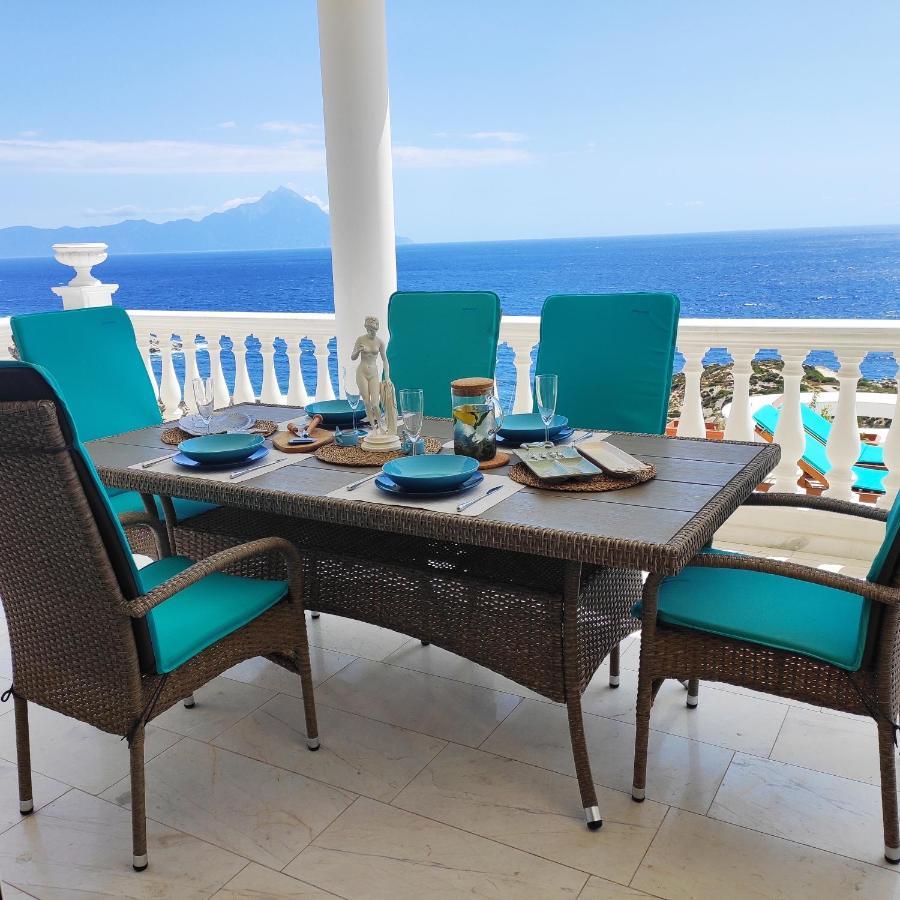 Villa Ulyana Kriaritsi - Athos Sea View & Spa Εξωτερικό φωτογραφία